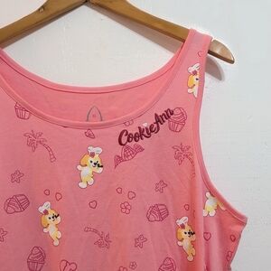 Aulani Disney Koolina Hawaii tank topCookie Ann CookieAnn dog Tank Top Shirt XL